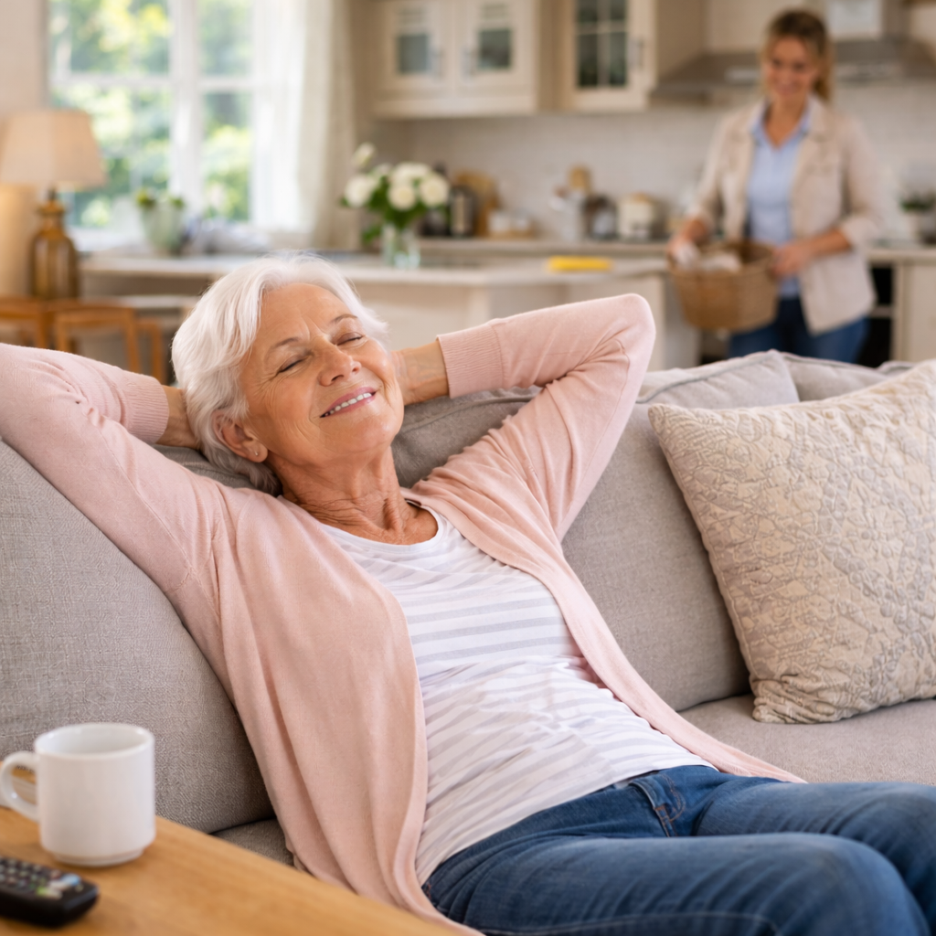alltagshilfe veritas schwäbisch gmünd leben geniessen seniorin
